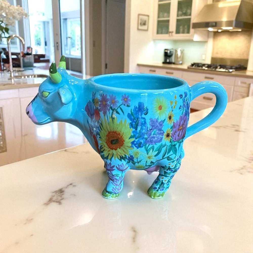 Vintage Cow Parade Fruits of Summer Mug Planter 2001 #7414 - Picture 6 of 8